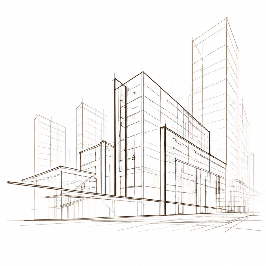 Architectural sketch